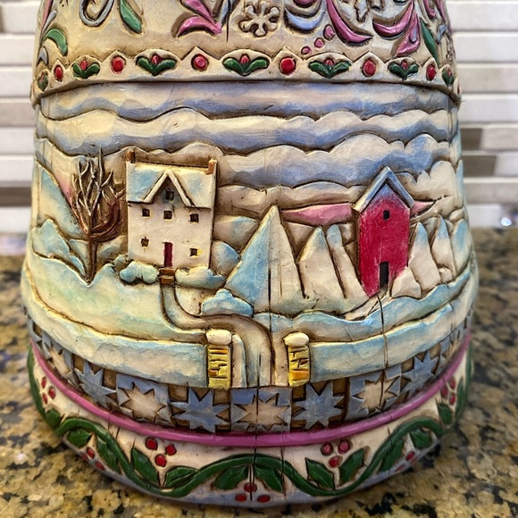 Jim Shore Landscape Sleeps Heartwood Creek Enesco Angel of Winter Figurine - Picture 3 of 12